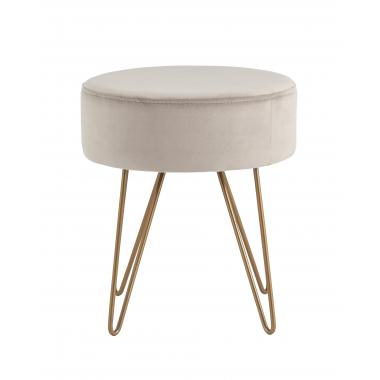 Пуф Спейси серо-бежевый