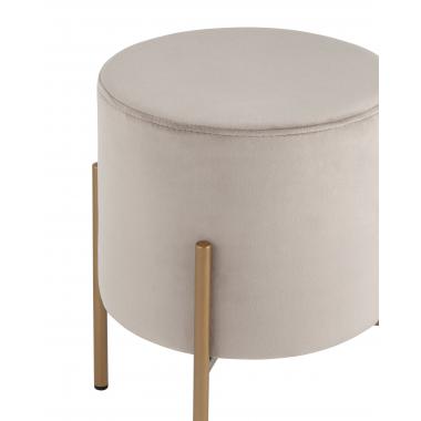 Пуф Кейси серо-бежевый