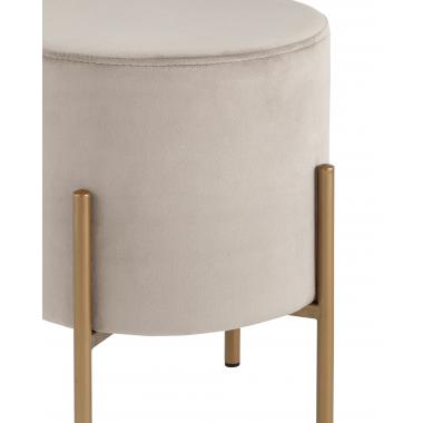 Пуф Кейси серо-бежевый