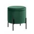 Пуф Грейс с ящиком зелёный