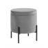 Пуф Грейс с ящиком серый