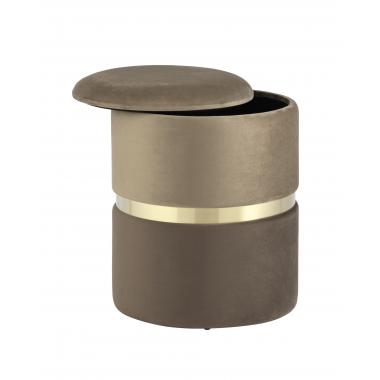 Пуф Кэрри коричневый