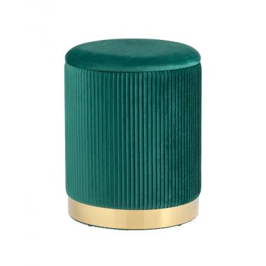 Пуф Шарлотта с ящиком зеленый