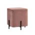 Пуф Грейс квадрат с ящиком пыльно-розовый