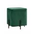 Пуф Грейс квадрат с ящиком зелёный