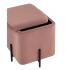 Пуф Грейс квадрат с ящиком пыльно-розовый