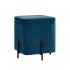 Пуф Грейс квадрат с ящиком синий
