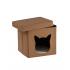 Пуф складной с ящиком Store Pet коричневый