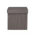 Пуф складной с ящиком Store Square антрацитовый