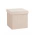 Пуф складной с ящиком Store Square бежевый