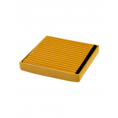 Пуф складной с ящиком Store Square желтый