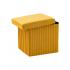 Пуф складной с ящиком Store Square желтый
