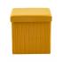 Пуф складной с ящиком Store Square желтый
