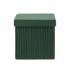Пуф складной с ящиком Store Square зеленый