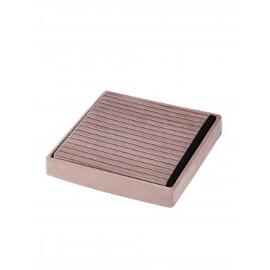 Пуф складной с ящиком Store Square пыльно-розовый