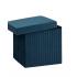 Пуф складной с ящиком Store Square синий