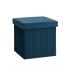 Пуф складной с ящиком Store Square синий