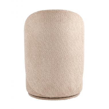 Пуф Loreen со спинкой вращающийся капучино