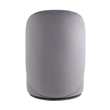 Пуф Loreen со спинкой вращающийся серый