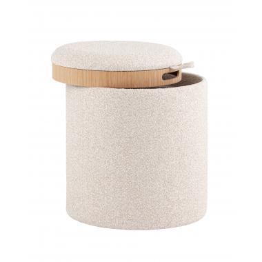 Пуф-столик с ящиком Хюгге XS бежевый