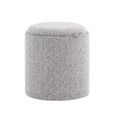Пуф-столик с ящиком Хюгге XS серый