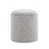 Пуф-столик с ящиком Хюгге XS серый