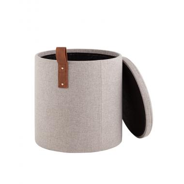 Пуф с ящиком Эркки XS серый