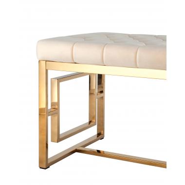 Банкетка-скамейка БРУКЛИН бежевый 