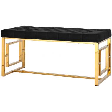 Банкетка-скамейка БРУКЛИН черный