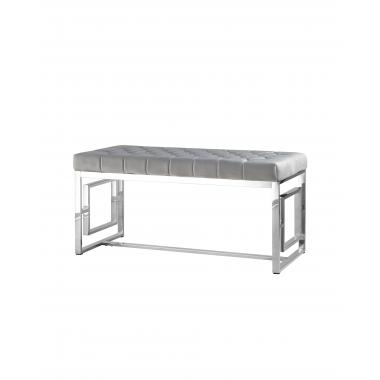 Банкетка-скамейка БРУКЛИН серый