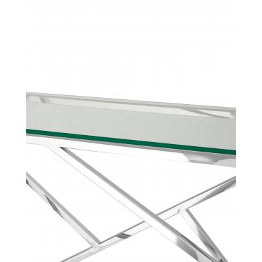 Консоль АРТ ДЕКО серебро