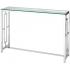 Консольный столик БРУКЛИН серебро