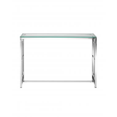 Консольный столик БРУКЛИН серебро