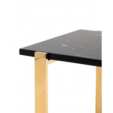 Журнальный столик Тоби черный мрамор 