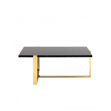 Журнальный столик Тоби П черный мрамор 