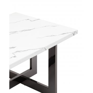 Журнальный столик Нэйтан П белый мрамор
