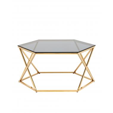 Журнальный столик Круз П золото