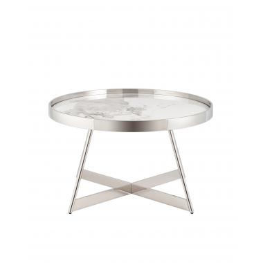 Журнальный столик Гера серебро