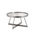 Журнальный столик Гера темный хром