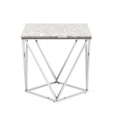 Журнальный столик Авалон серый мрамор 