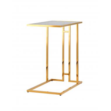 Журнальный столик приставной БОСТОН золото