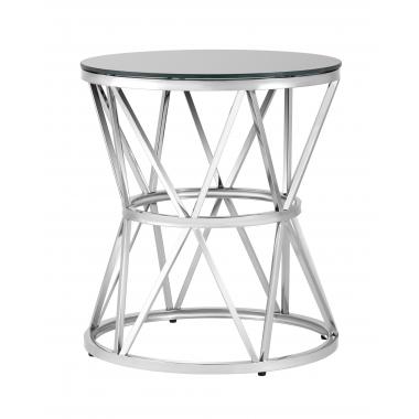 Журнальный стол ВИВА серебро 