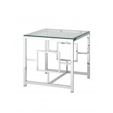 Журнальный столик БРУКЛИН серебро