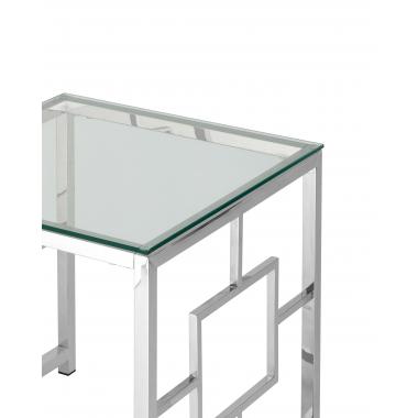 Журнальный столик БРУКЛИН серебро