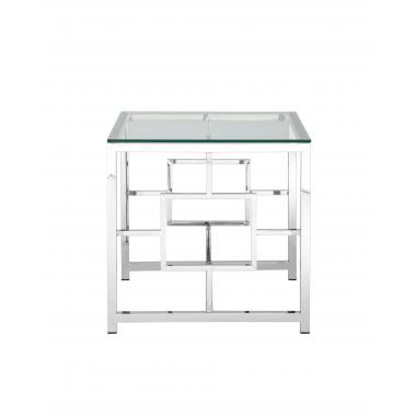 Журнальный столик БРУКЛИН серебро