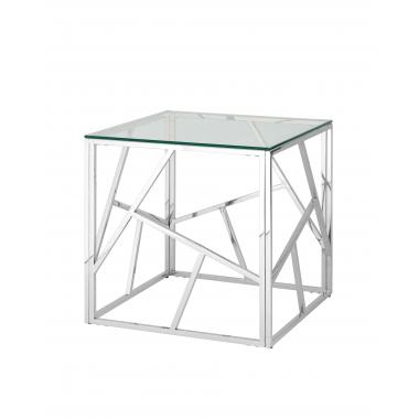 Журнальный столик АРТ ДЕКО серебро