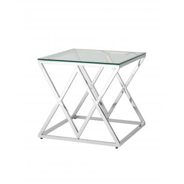 Журнальный стол ИНСИГНИЯ серебро