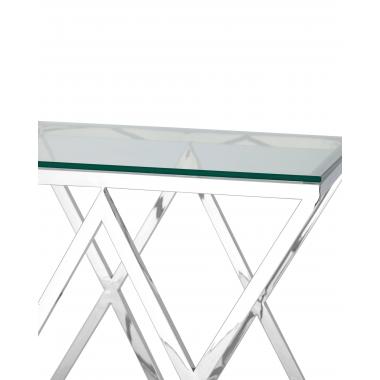 Журнальный стол ИНСИГНИЯ серебро