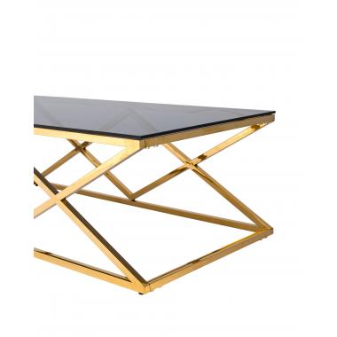 Журнальный стол 120*60 ИНСИГНИЯ золото