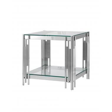 Журнальный столик ГЭТСБИ серебро